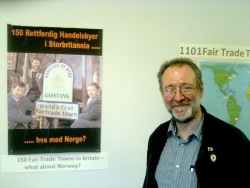 Inicjator kampanii Fair Trade Towns - Bruce Crowther